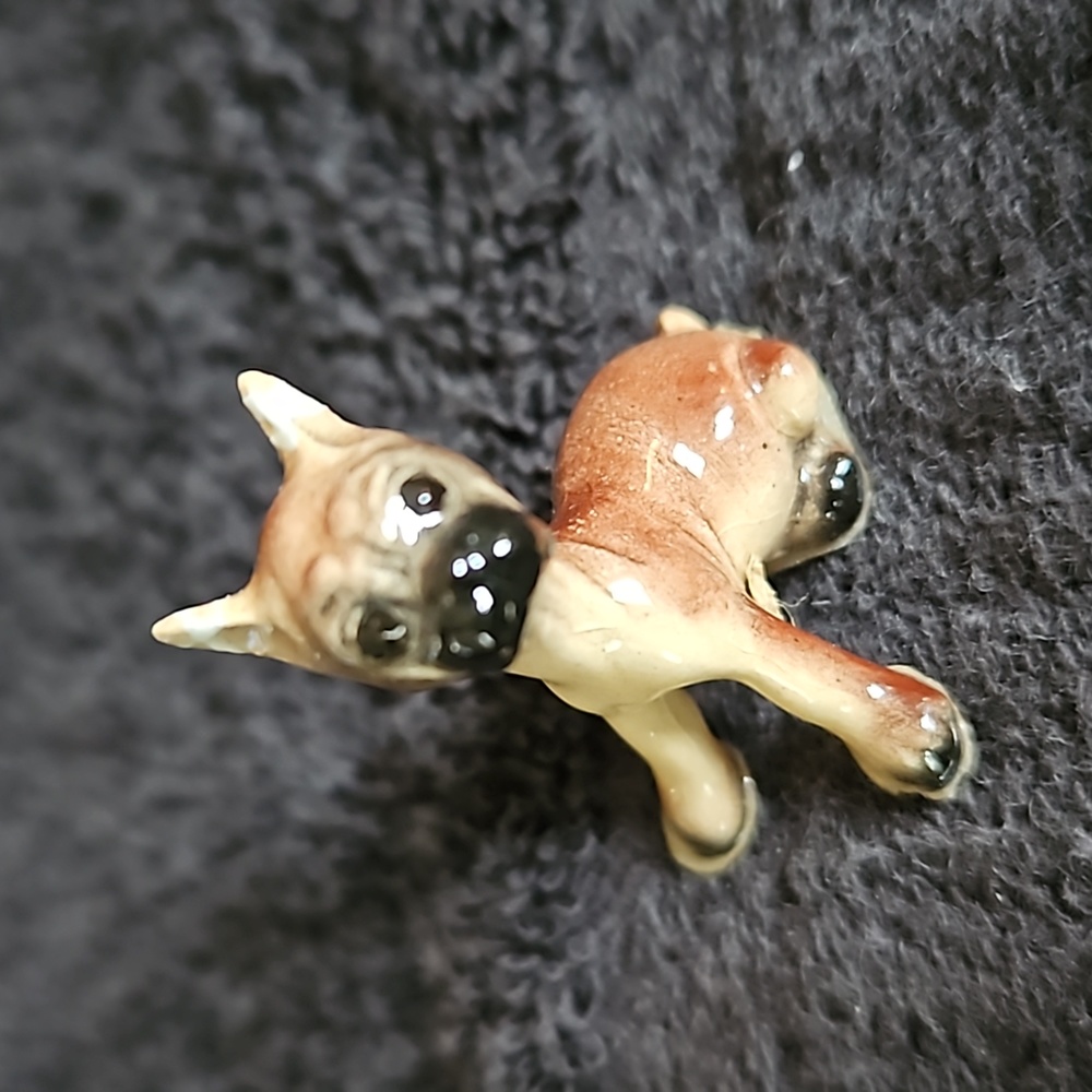 Vintage Hagen-Renaker Boxer Puppy, Retired, 1970s